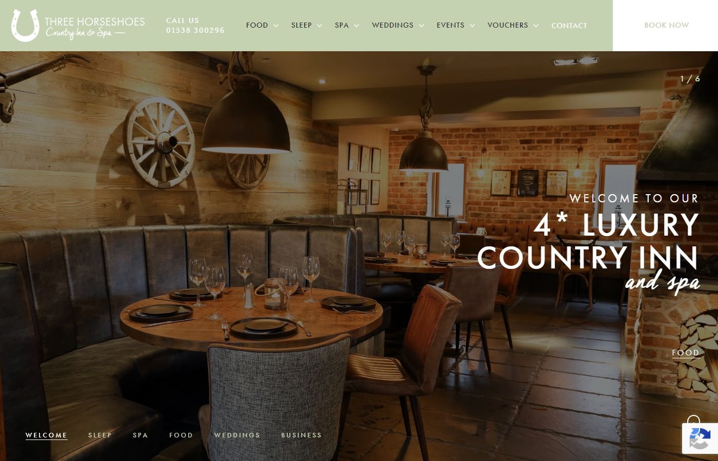 The Three Horseshoes Country Inn & Spa