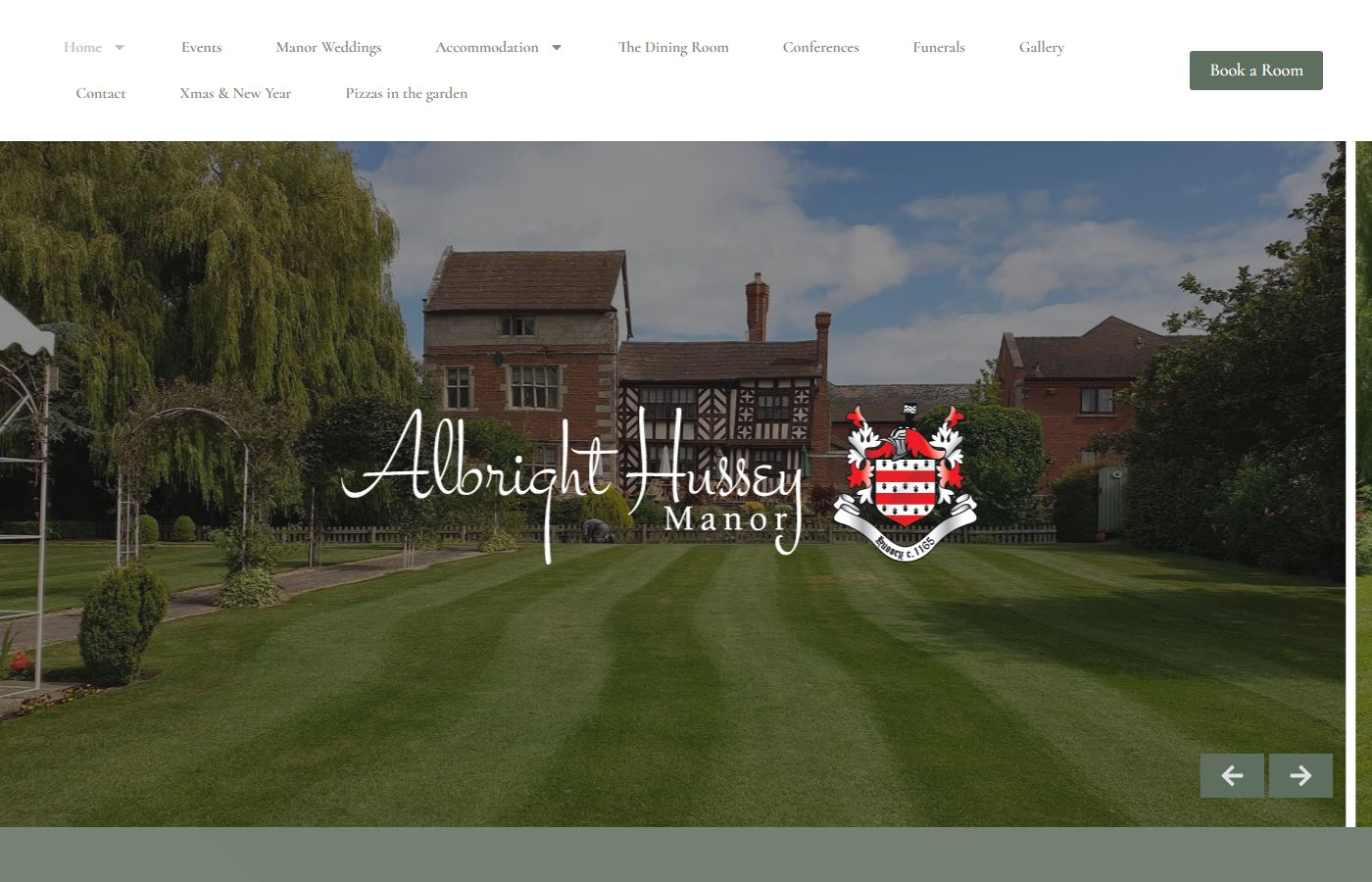Albright Hussey Manor Hotel