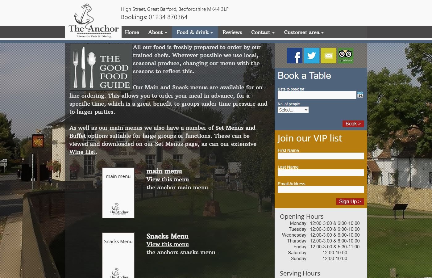 The Anchor, Great Barford