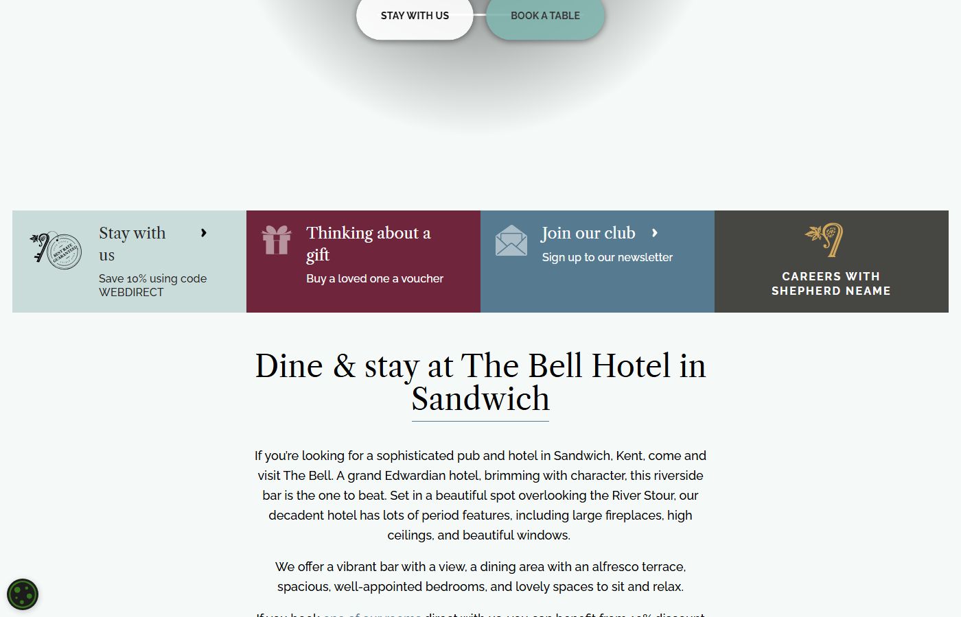 The Bell Hotel, Sandwich