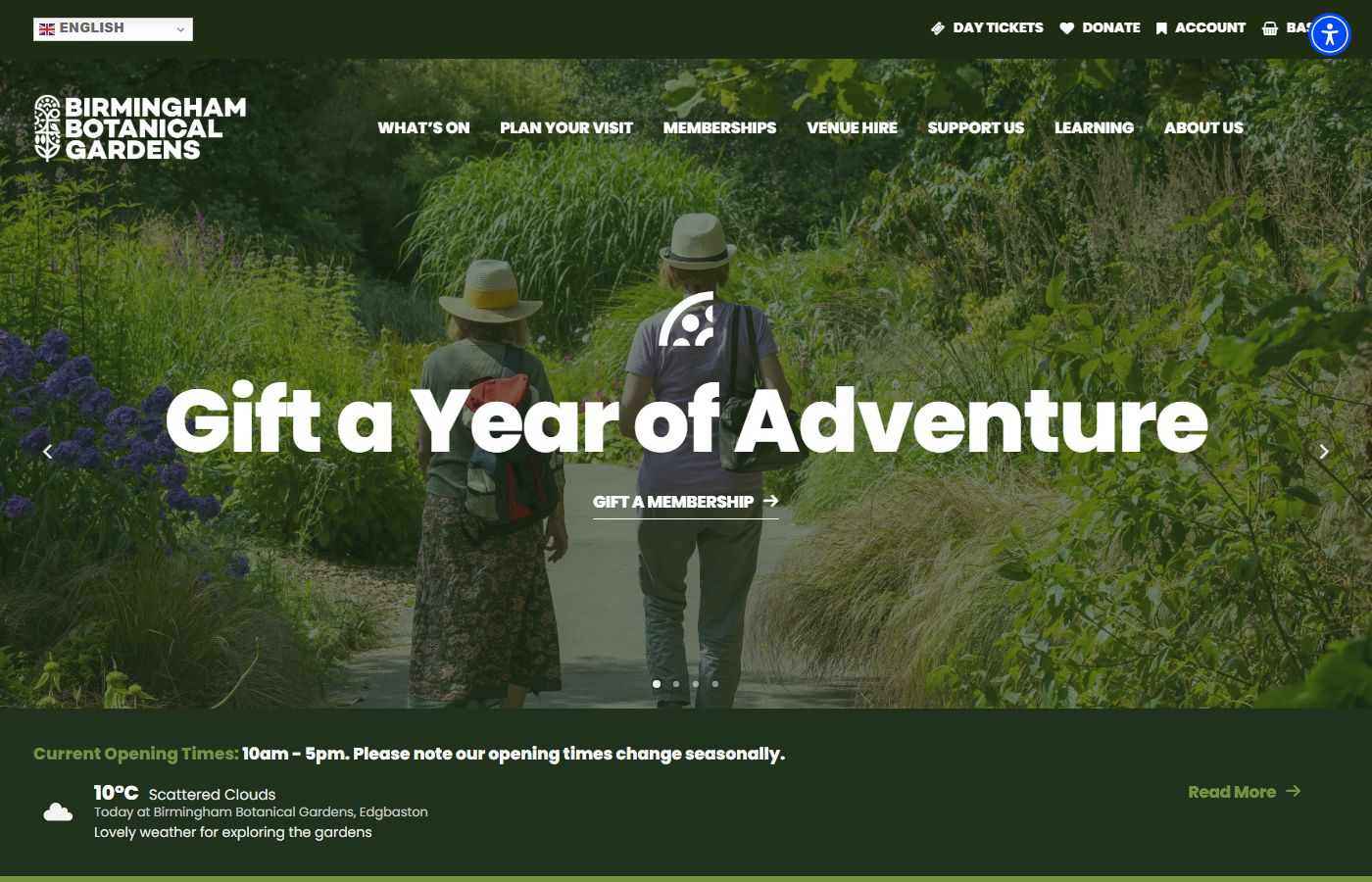 Birmingham Botanical Gardens – Events