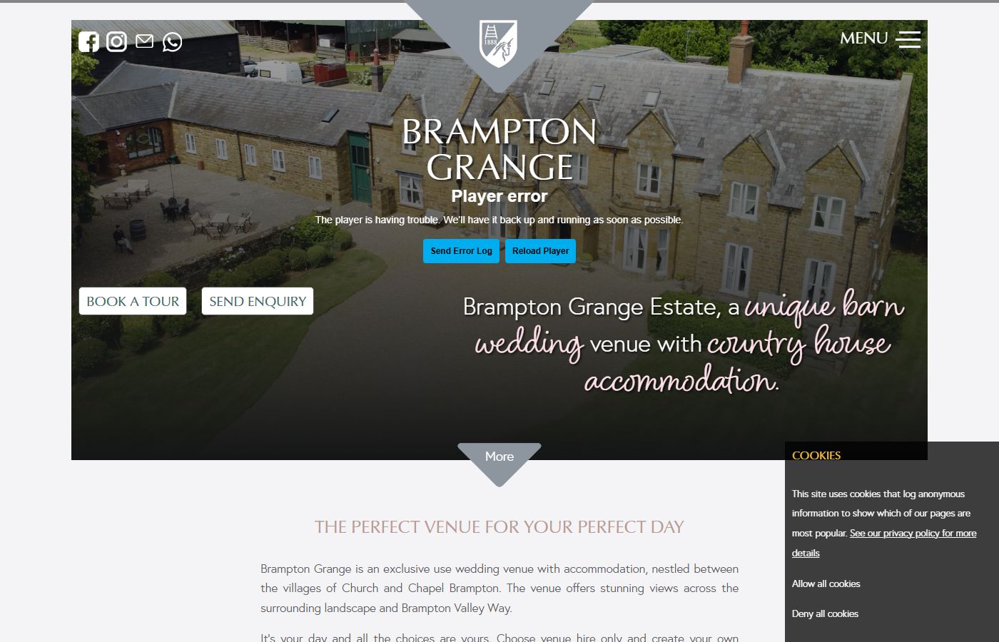 Brampton Grange – Barns & Dining