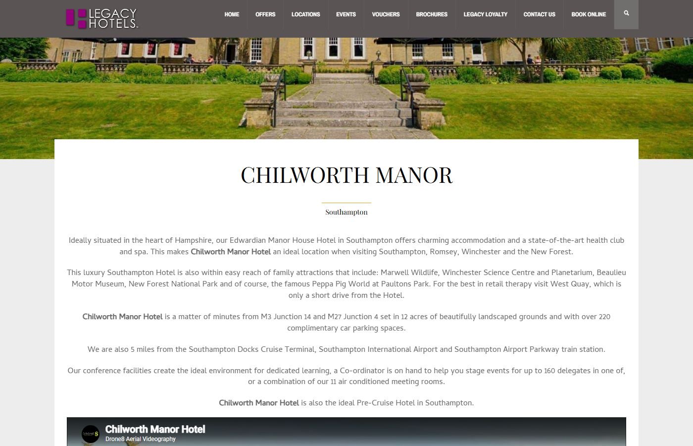 Chilworth Manor Hotel