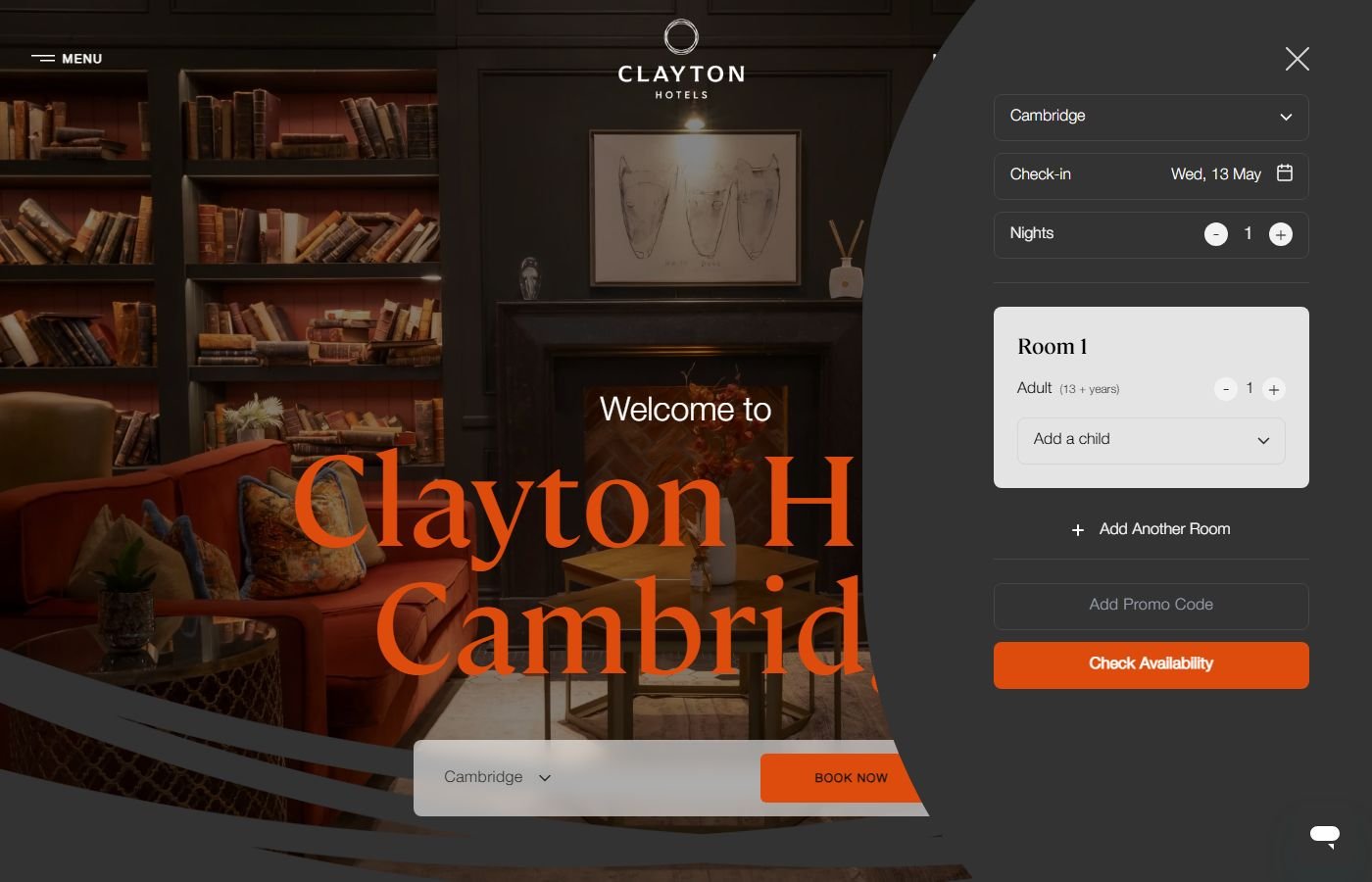 Clayton Hotel Cambridge (Station)