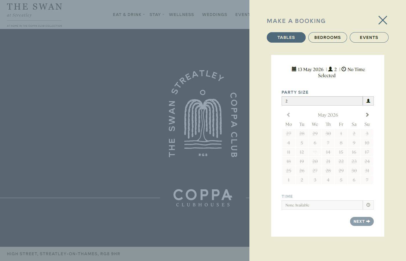 Coppa Club – Streatley