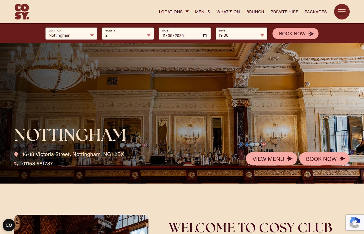 Cosy Club Exeter