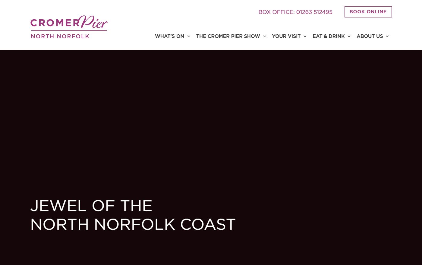 Cromer Pier Theatre – Hospitality