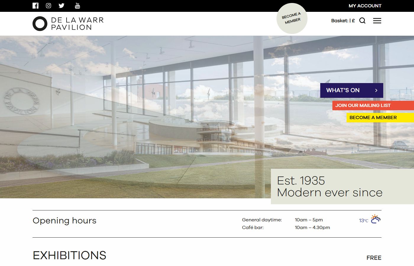 De La Warr Pavilion – Café Bar