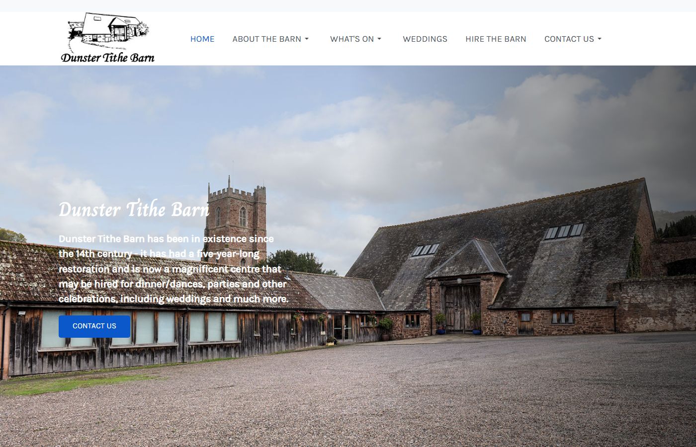 Dunster Tithe Barn – Events