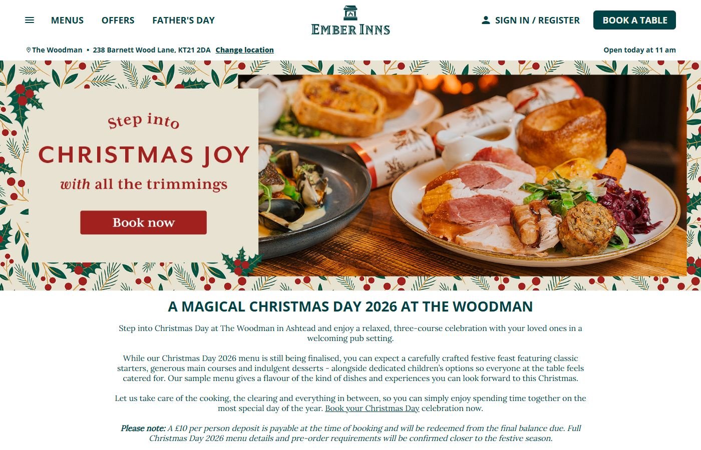 The Woodman (Ember Inns)