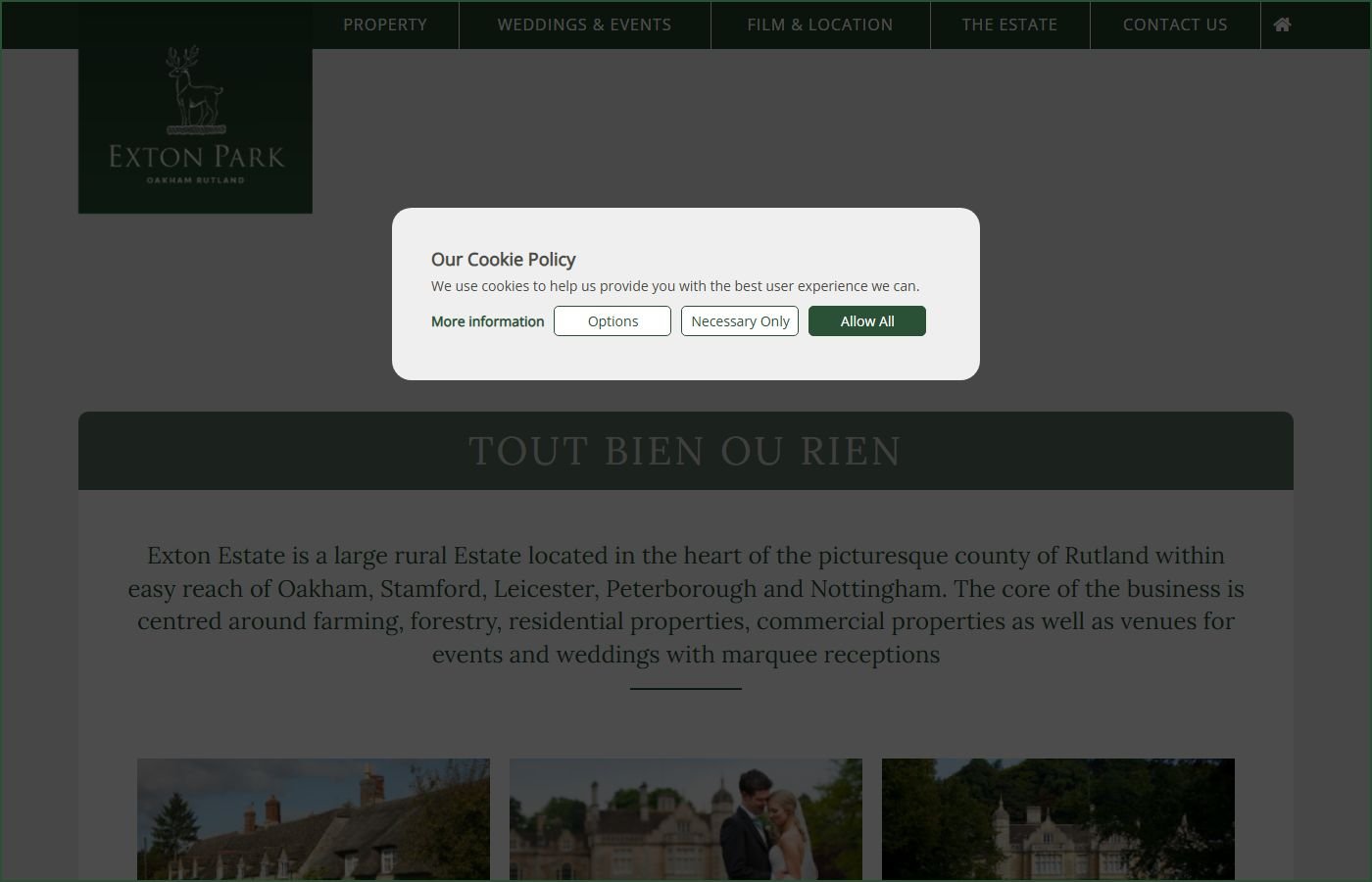 Exton Park – Estate Events (private dining)