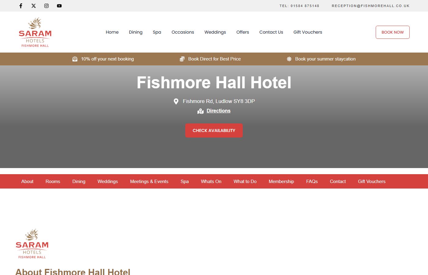 Fishmore Hall