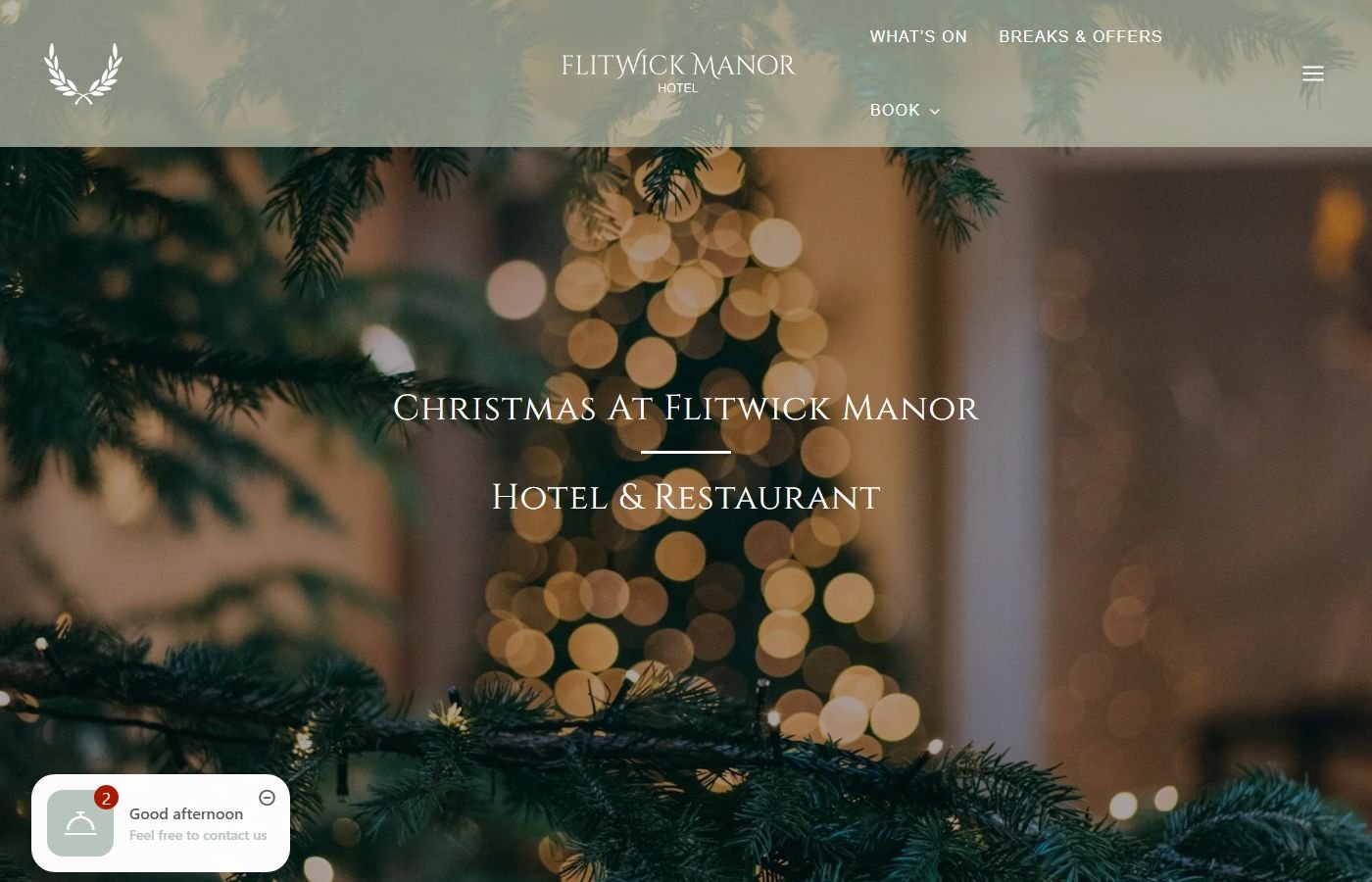 Flitwick Manor Hotel