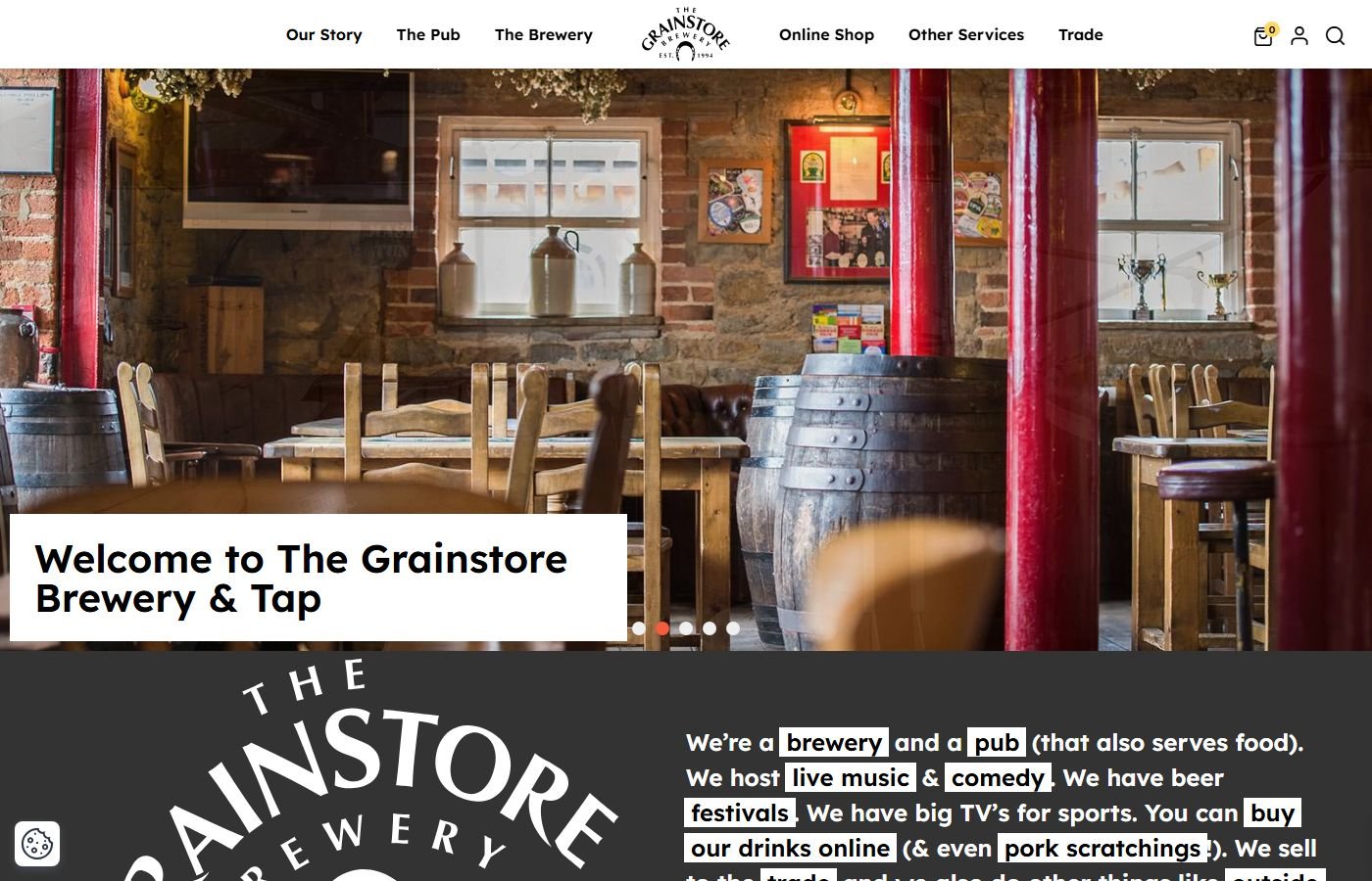 Grainstore Brewery Taproom
