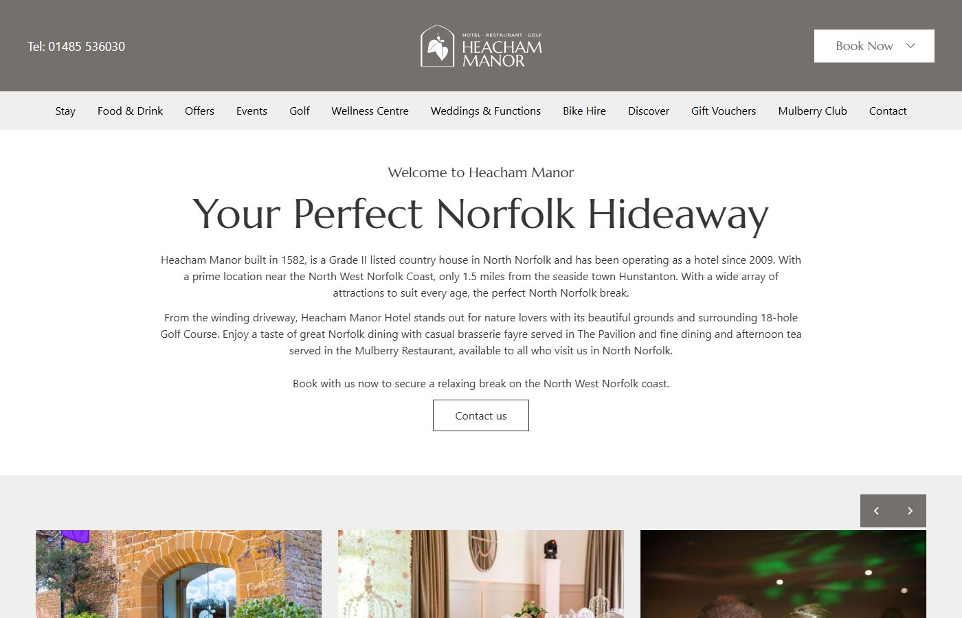 Heacham Manor Hotel