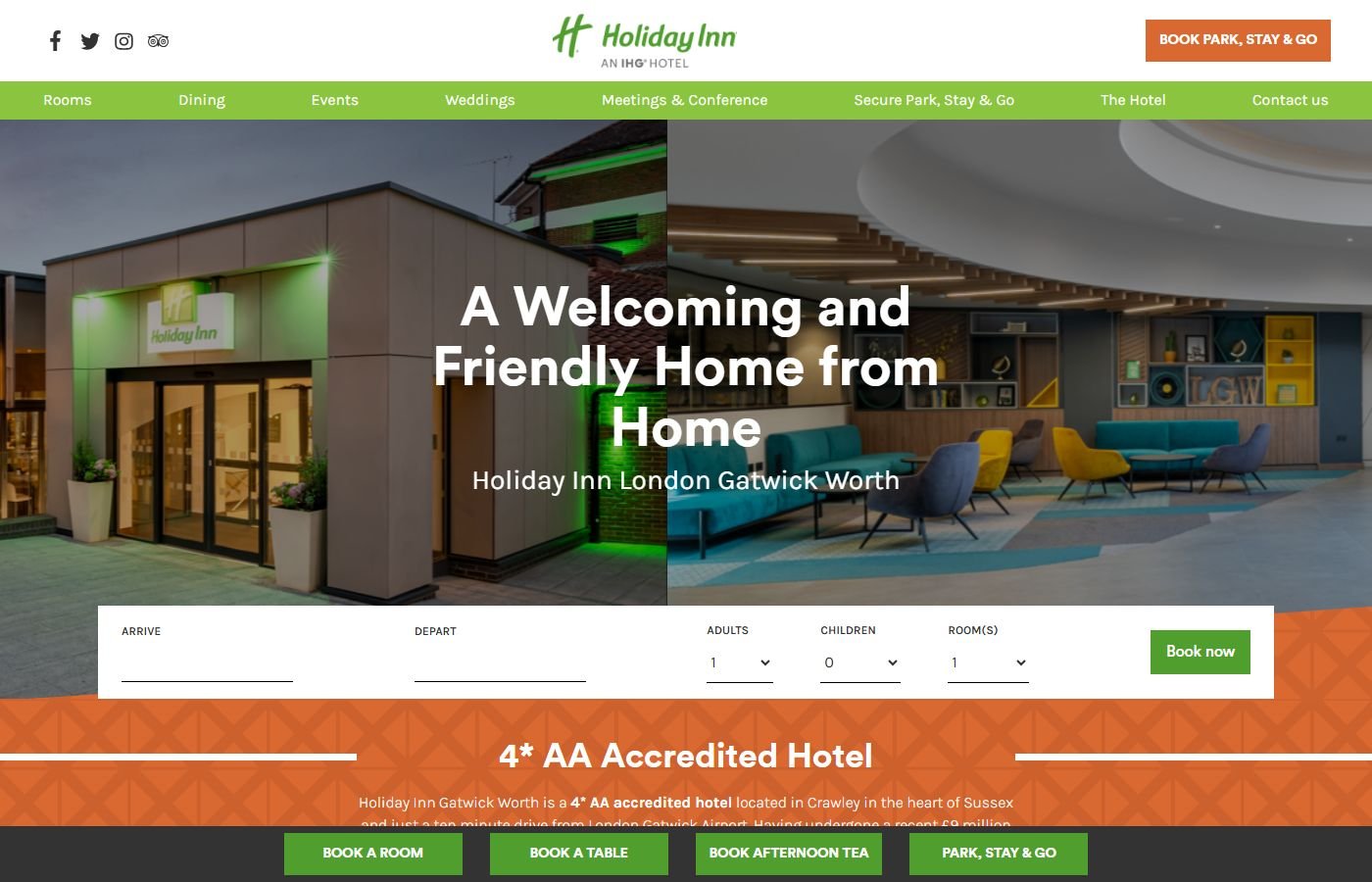 Holiday Inn London Gatwick – Worth