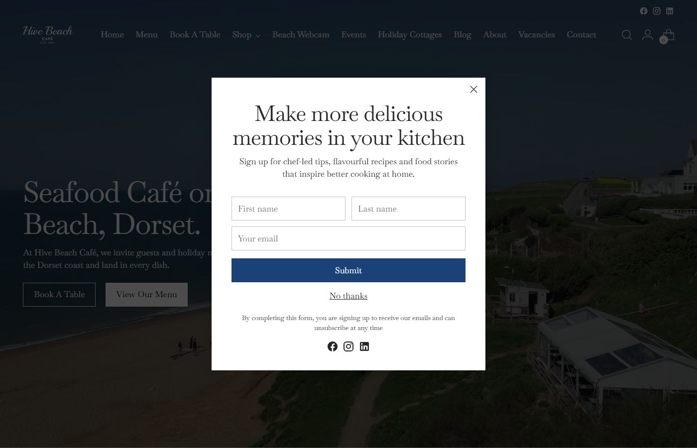 Hive Beach Café