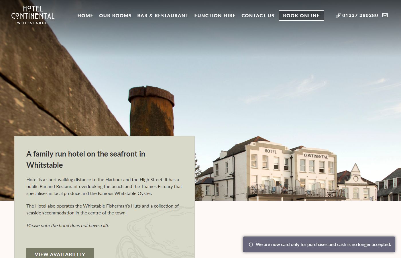 Hotel Continental, Whitstable