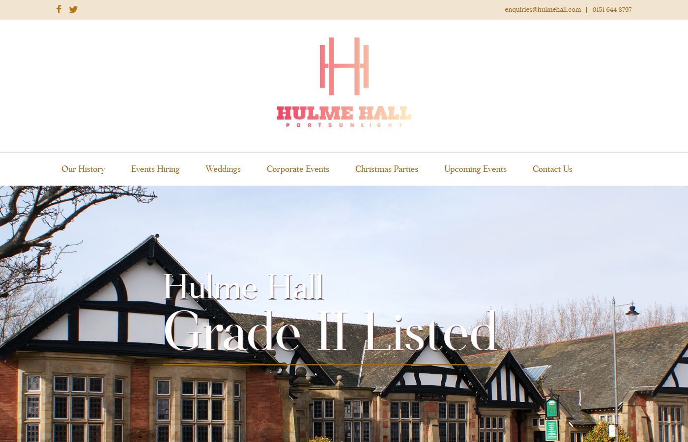 Hulme Hall β Port Sunlight