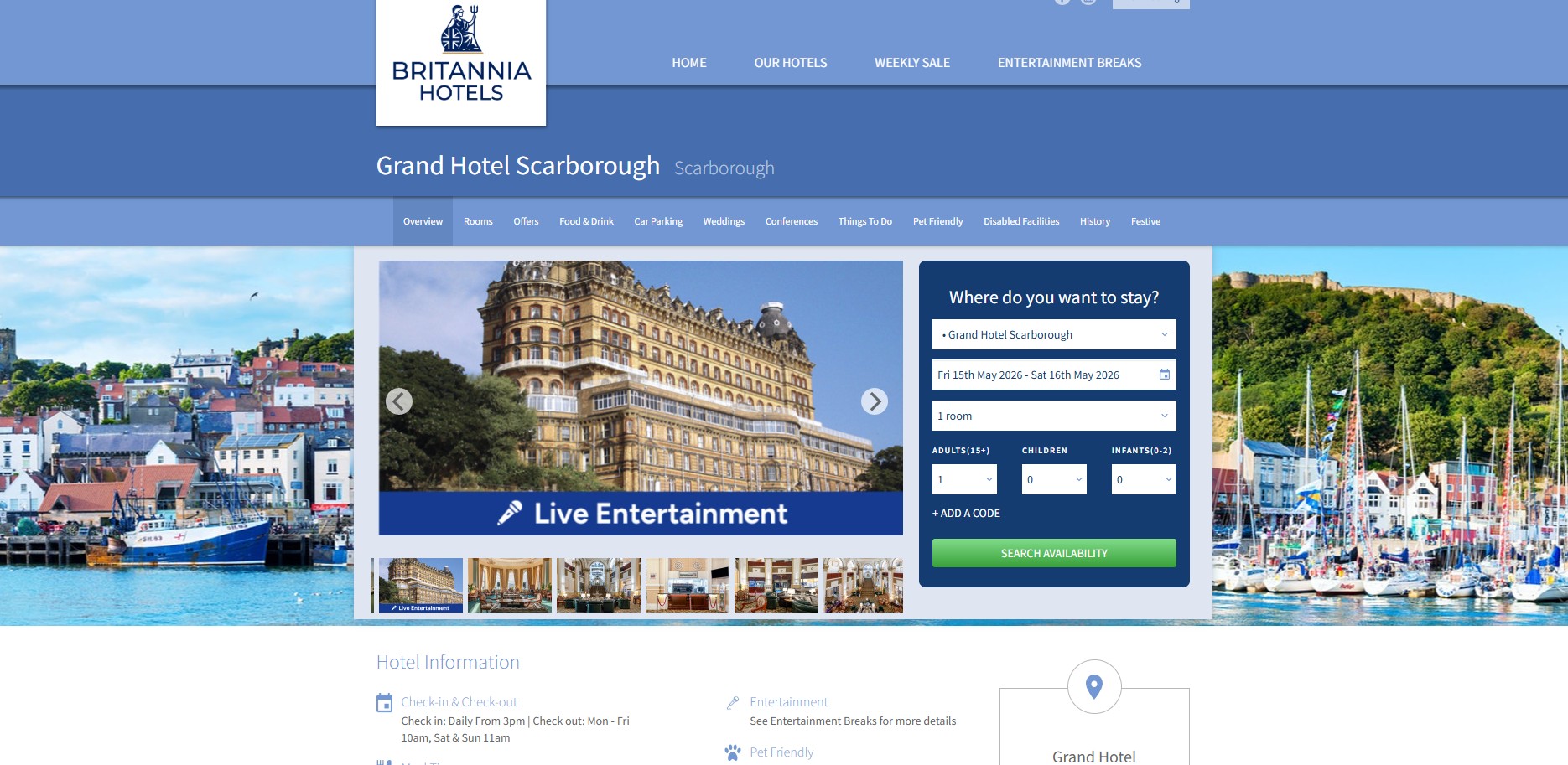 The Grand Hotel Scarborough