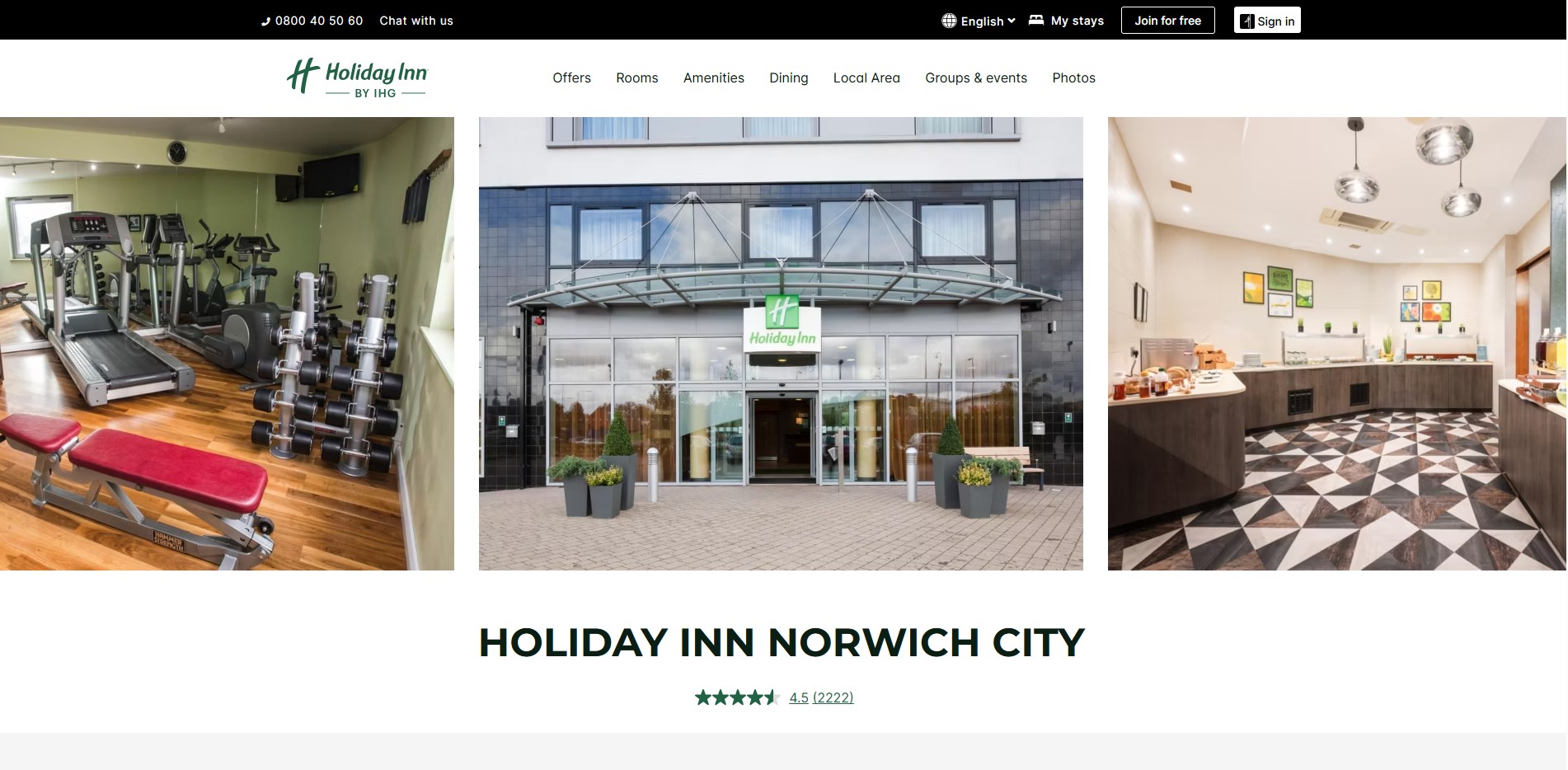 Holiday Inn Norwich – North (Cromer Rd)