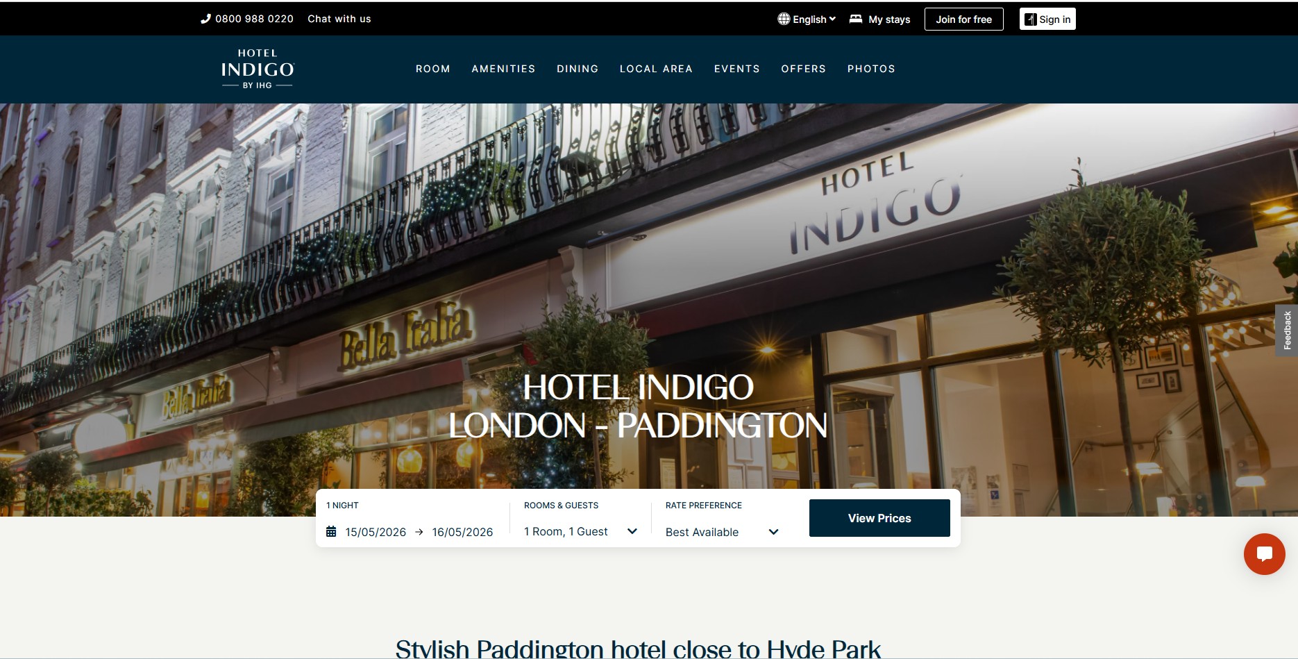 Hotel Indigo Liverpool (Marco Pierre White)
