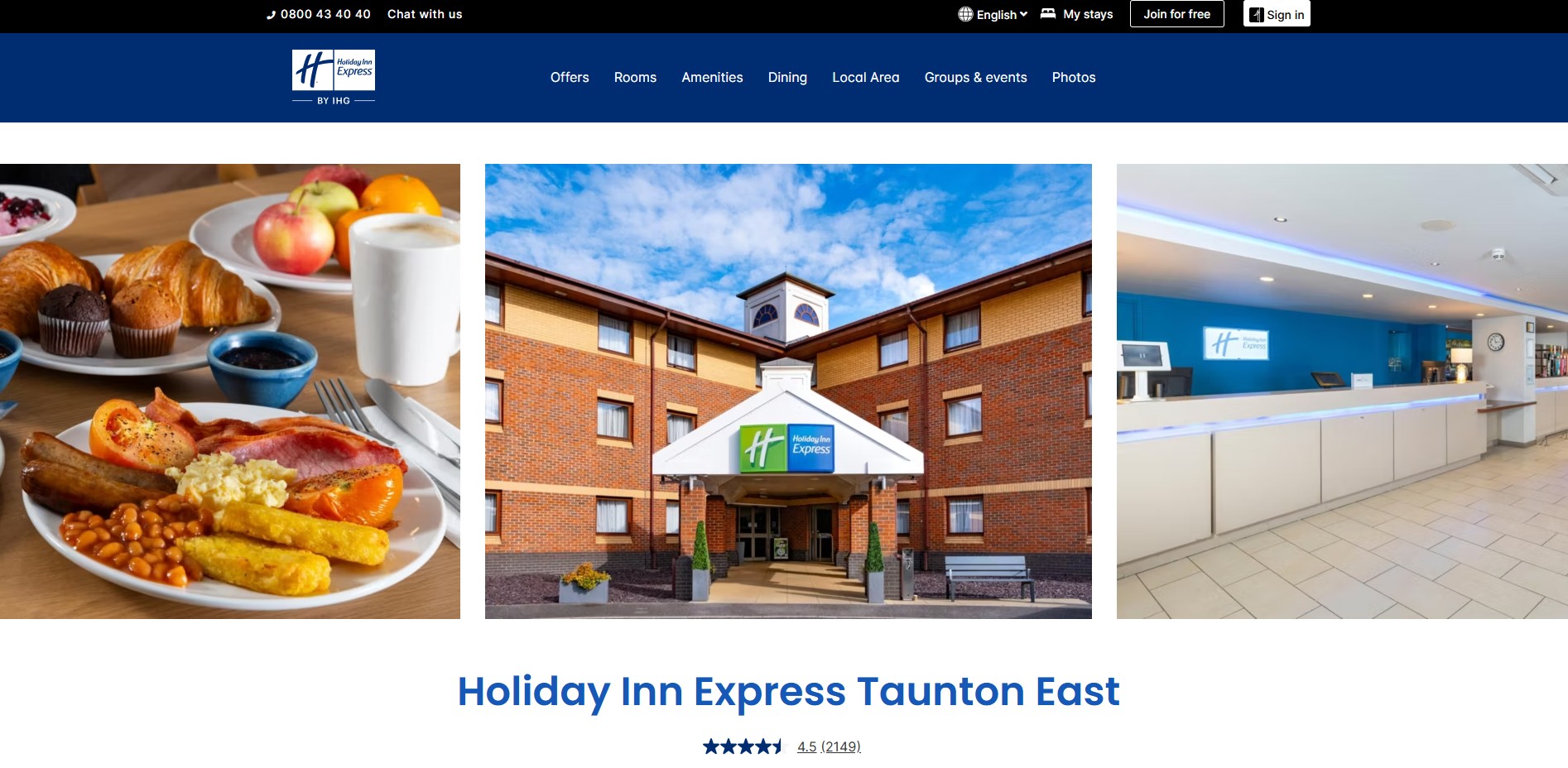 Holiday Inn Taunton – M5 J25