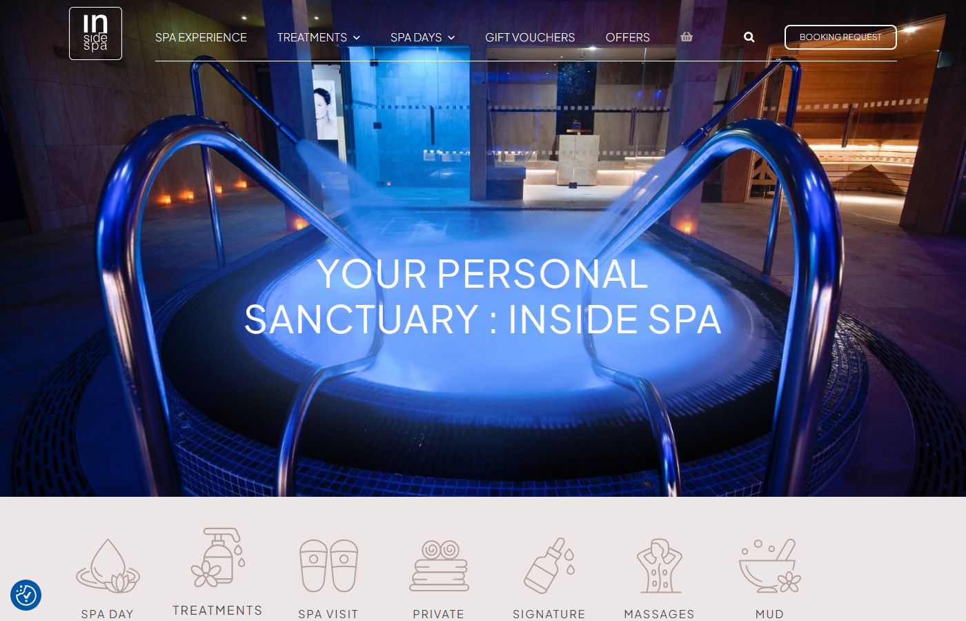 The Inside Spa (events caterers onsite)