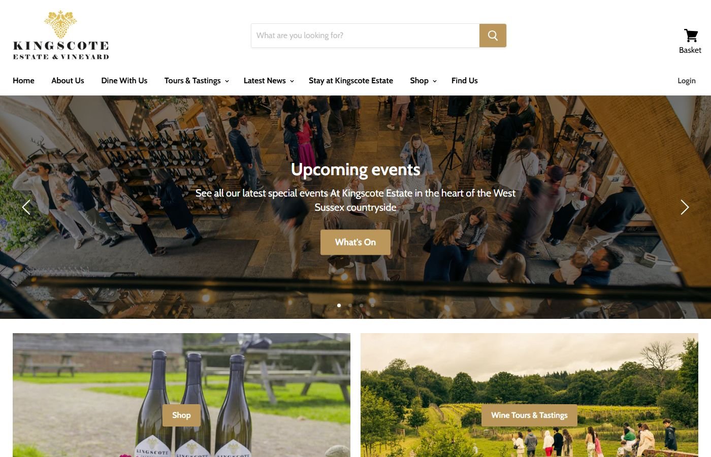 Kingscote Vineyard – Events