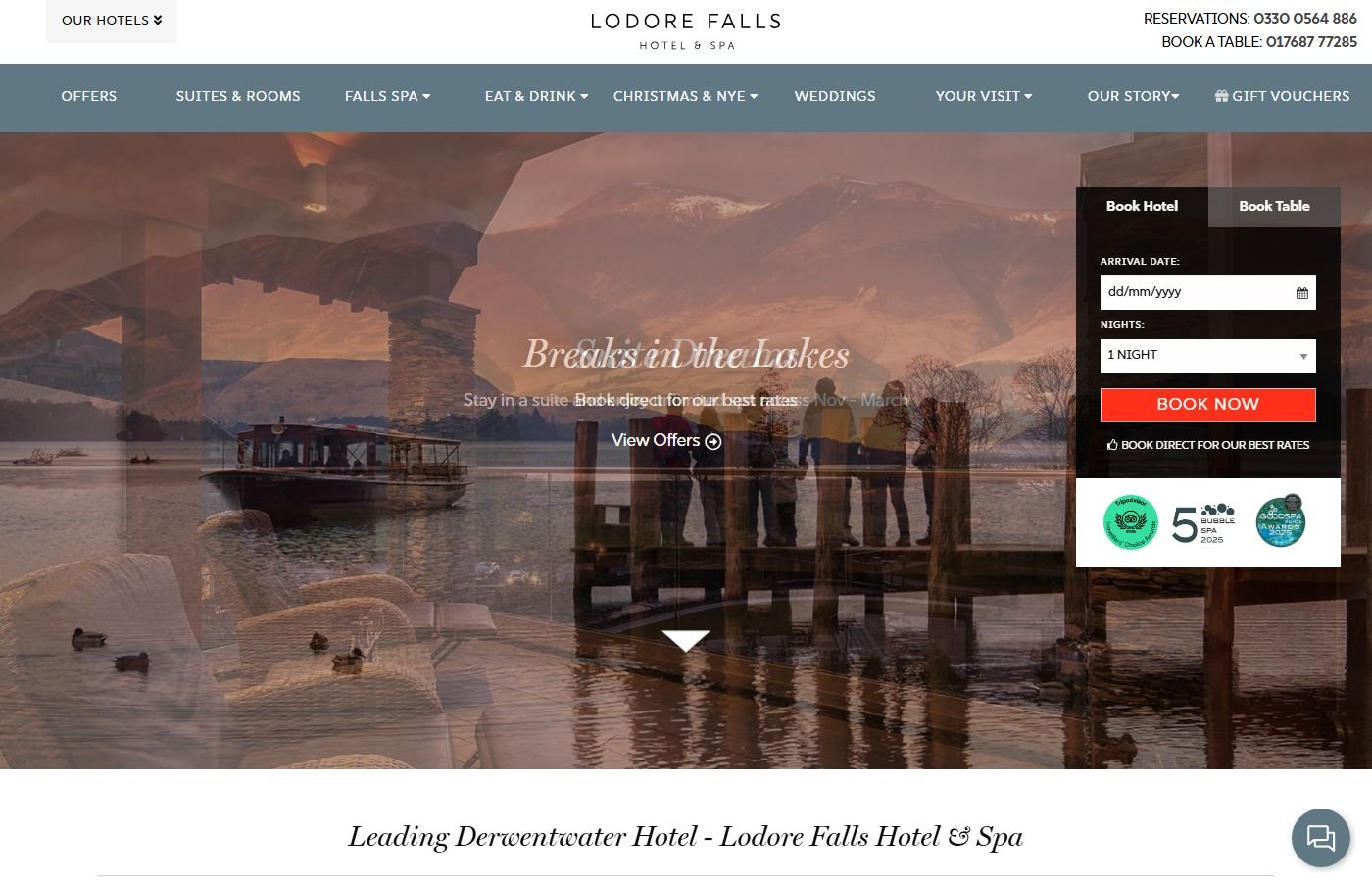 Lodore Falls Hotel & Spa