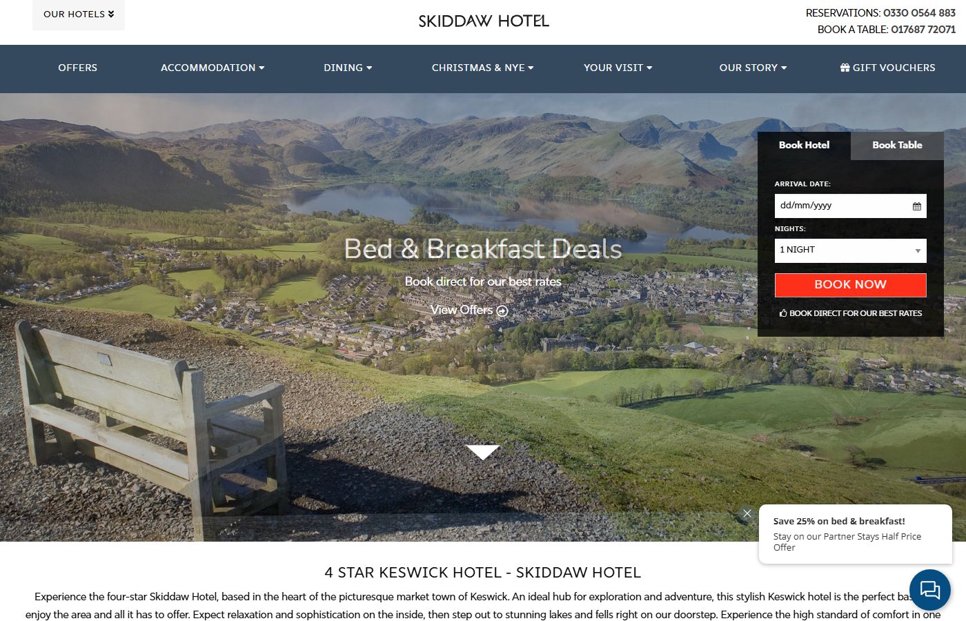 Skiddaw Hotel
