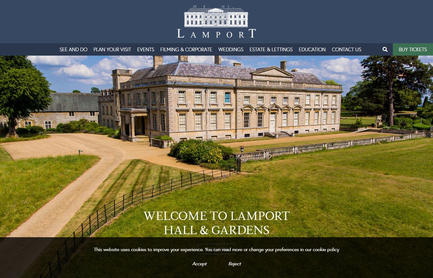 Lamport Hall – Events & Café