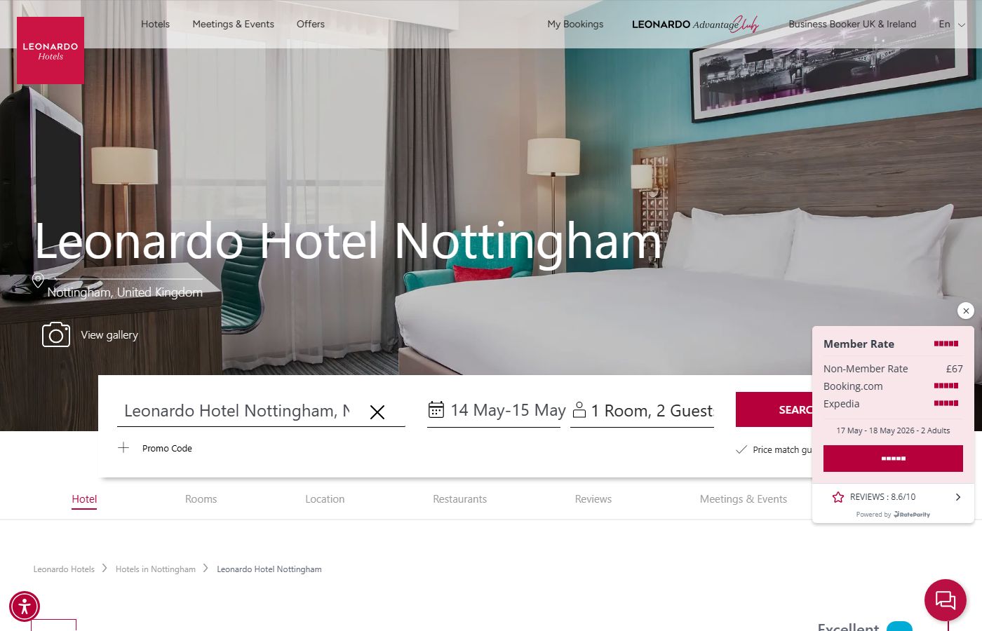Leonardo Hotel Manchester Piccadilly