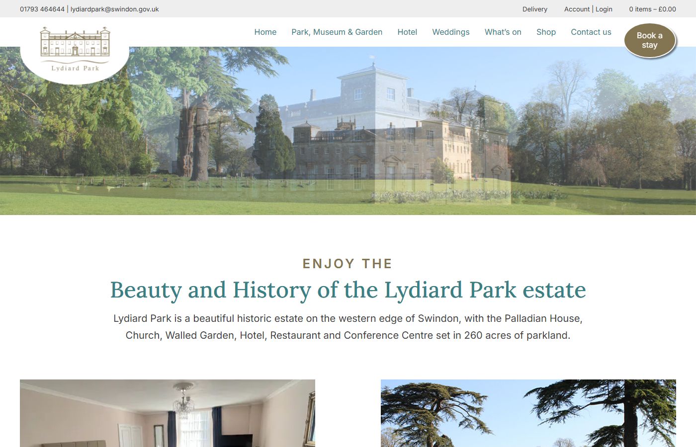 Lydiard House & Park – Events