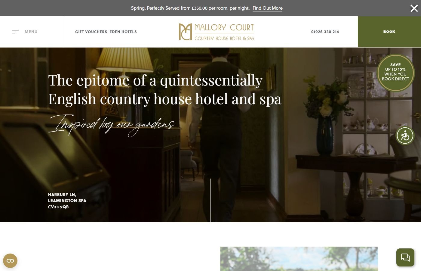 Mallory Court Country House Hotel & Spa