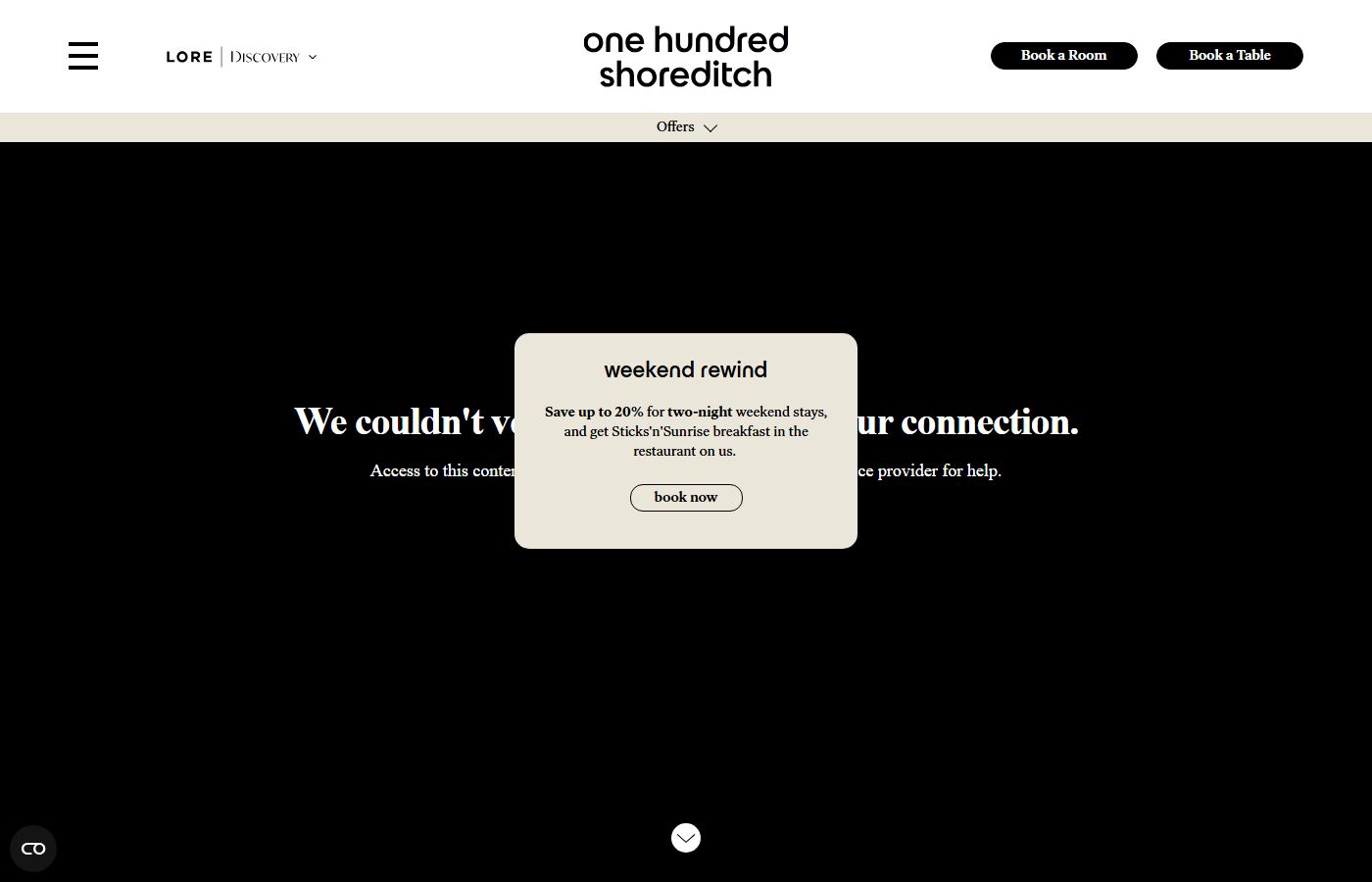 One Hundred Shoreditch
