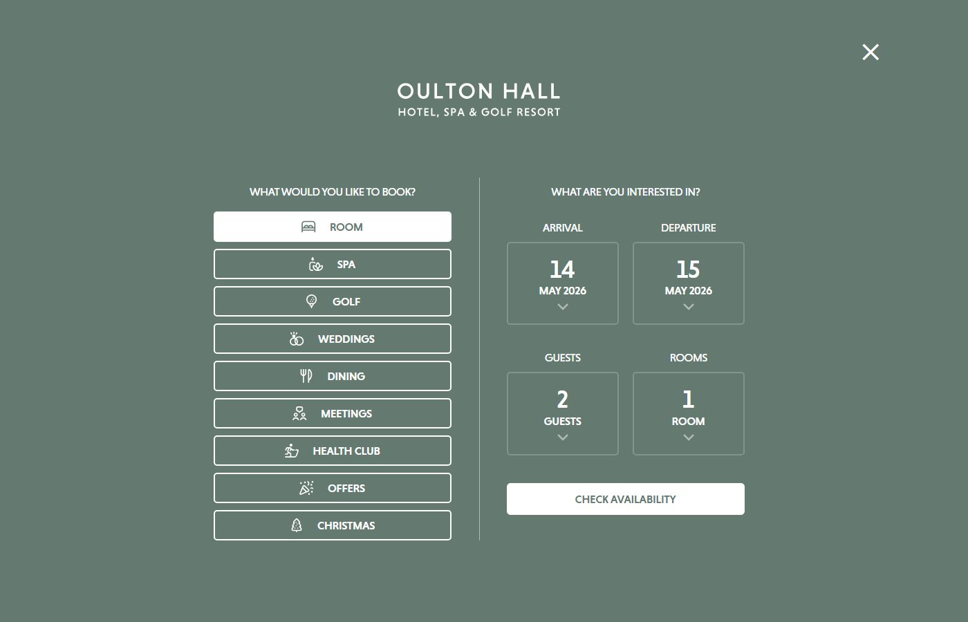 Oulton Hall Hotel, Spa & Golf Resort