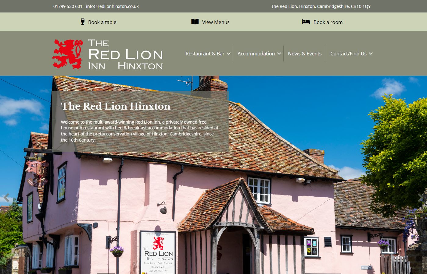 The Red Lion, Hinxton