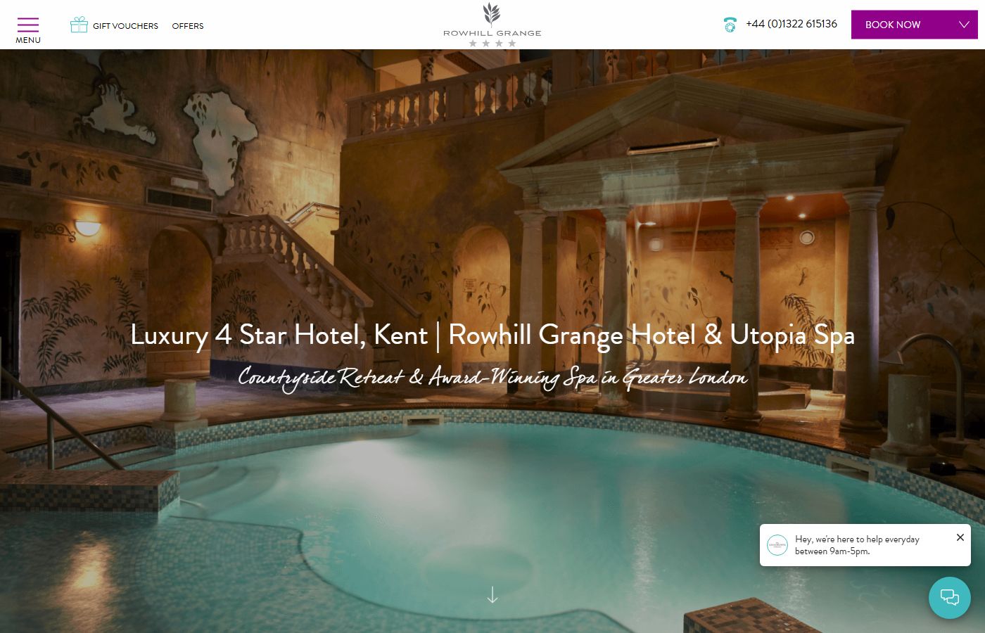 Rowhill Grange Hotel & Utopia Spa
