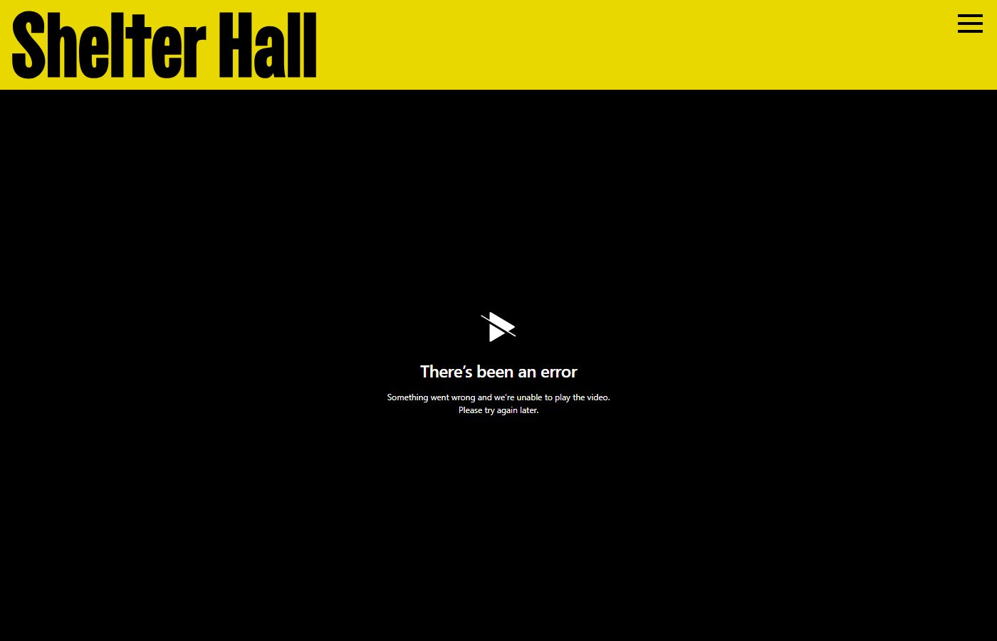 Shelter Hall