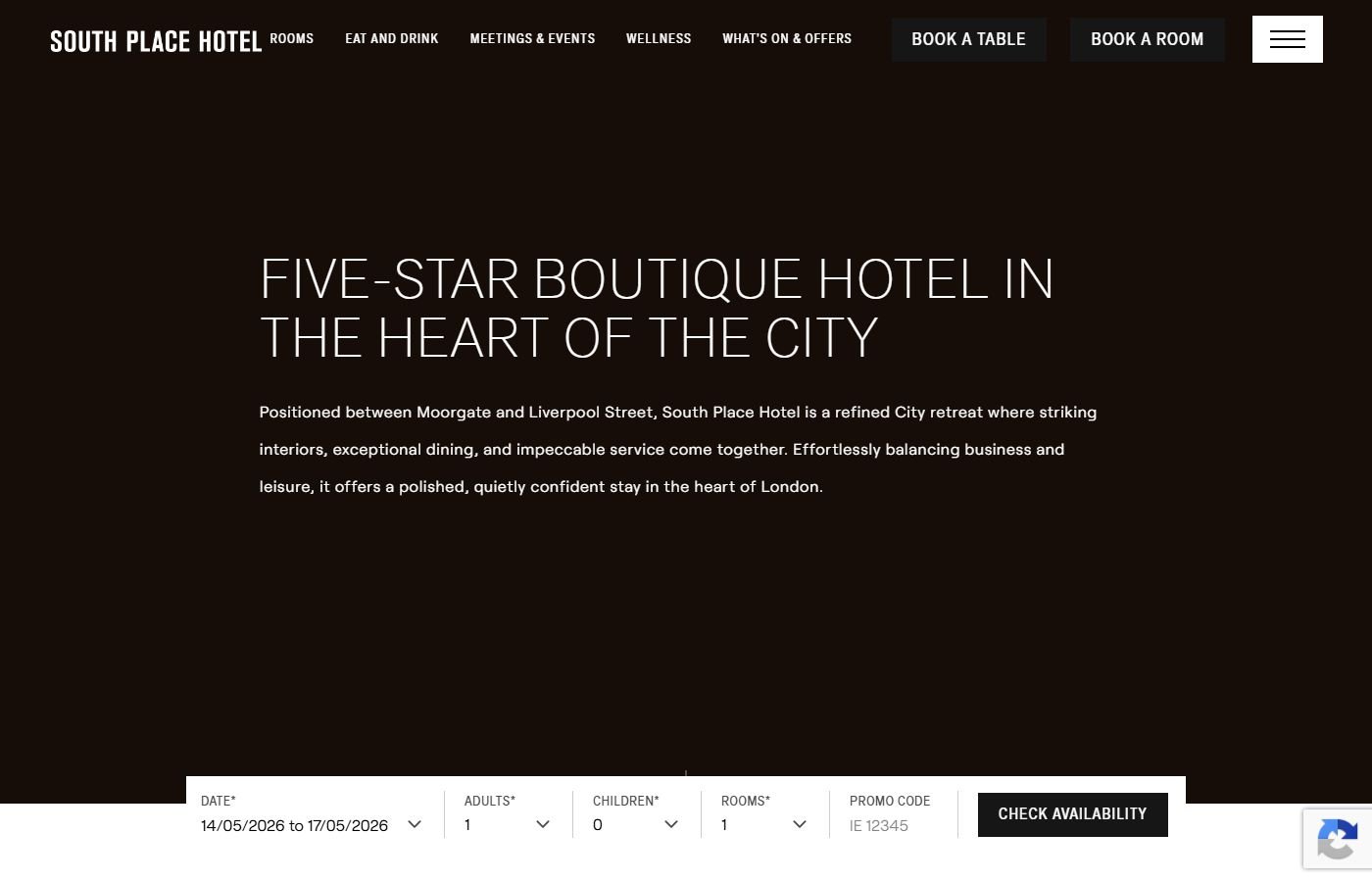 South Place Hotel
