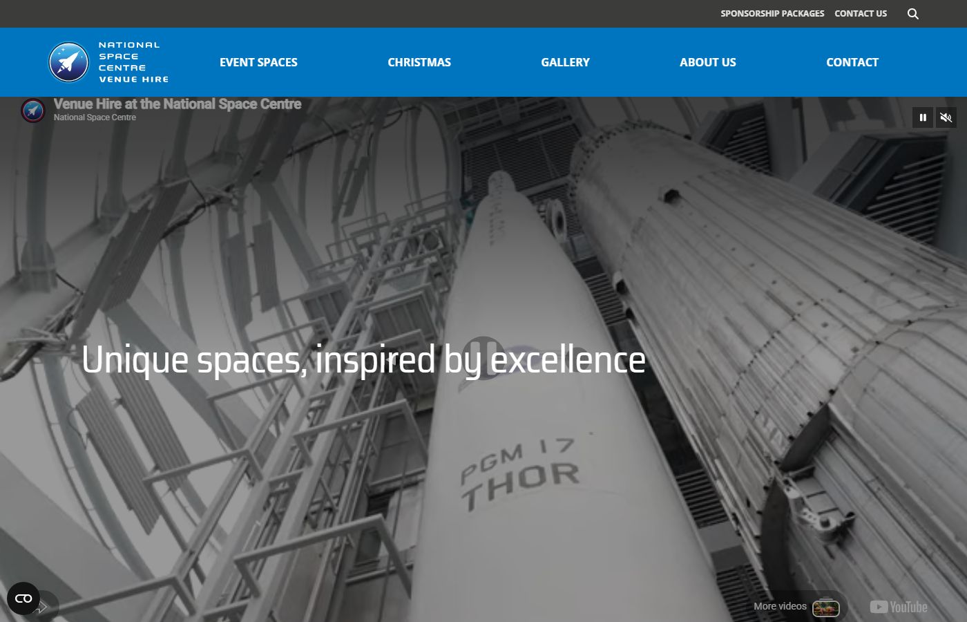 National Space Centre β Events