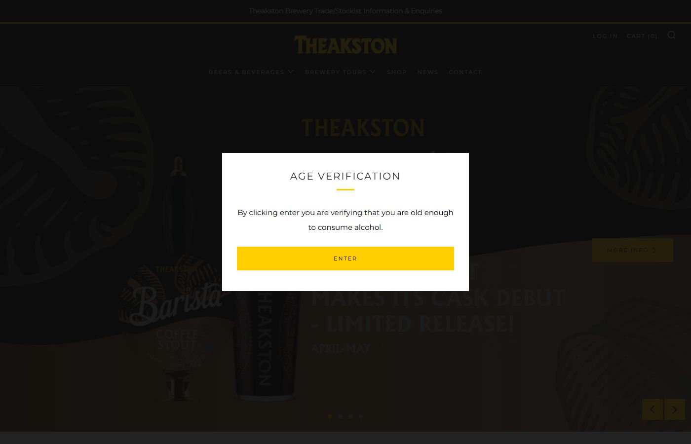 Theakston Brewery – The Black Bull in Paradise