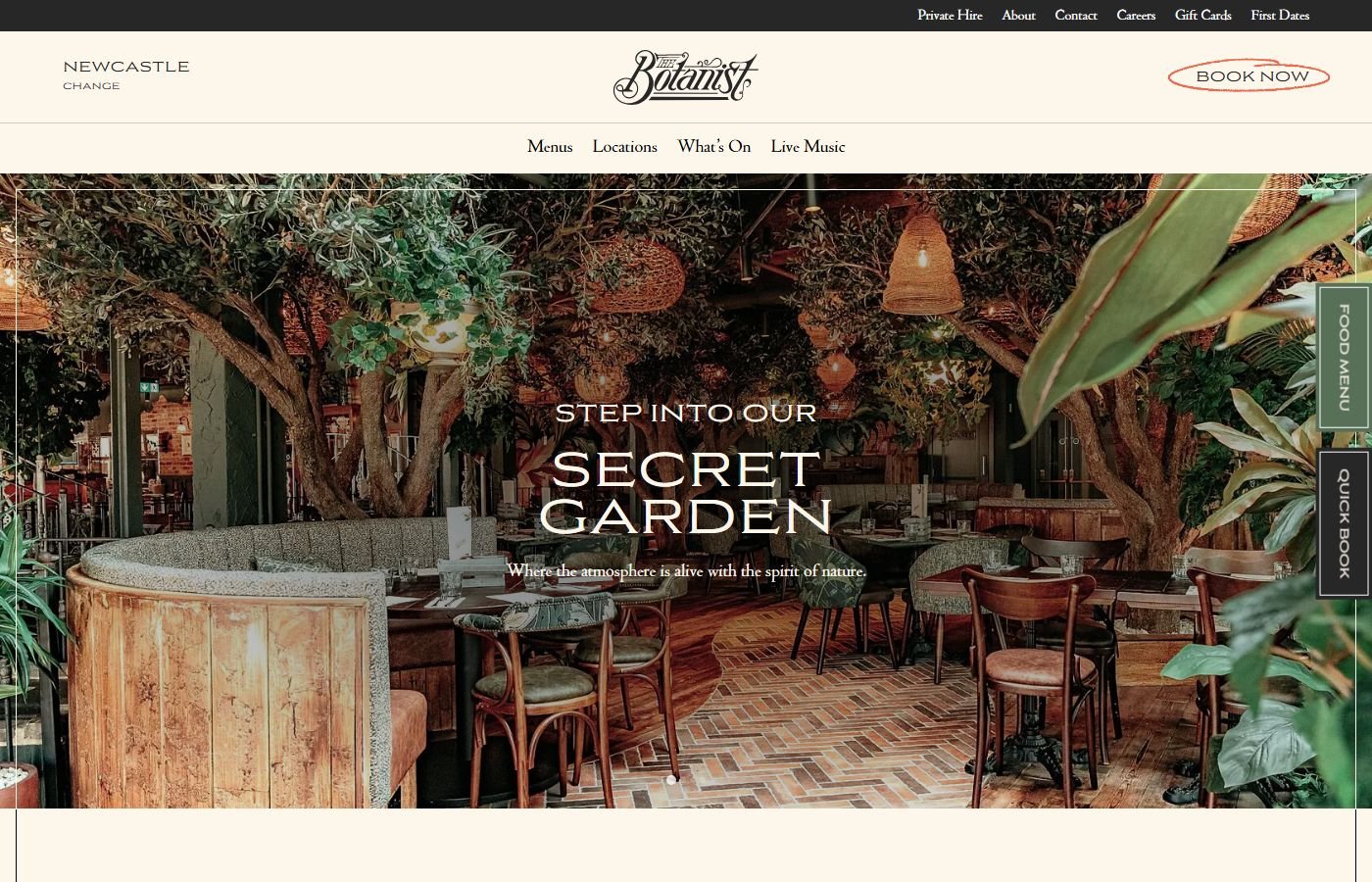 The Botanist Newcastle