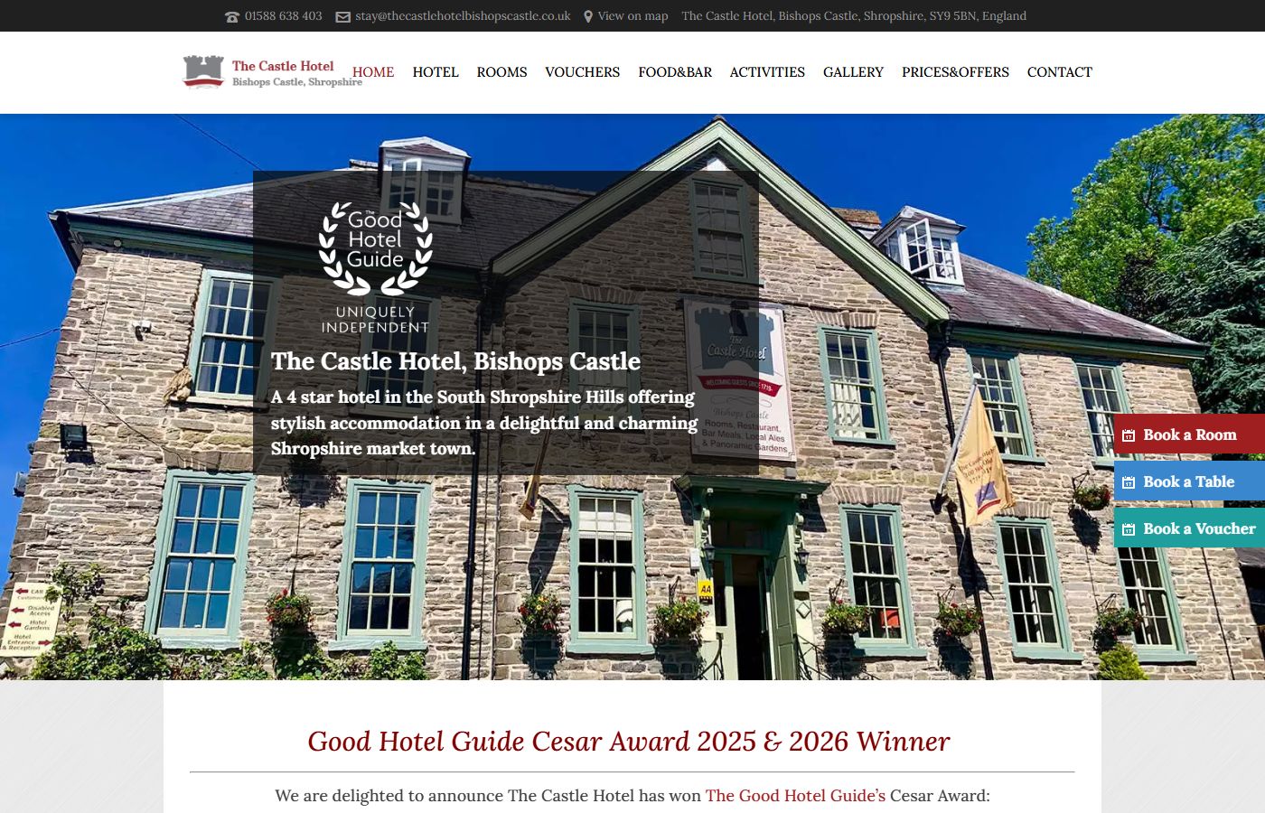 The Castle Hotel (Bishop's Castle)