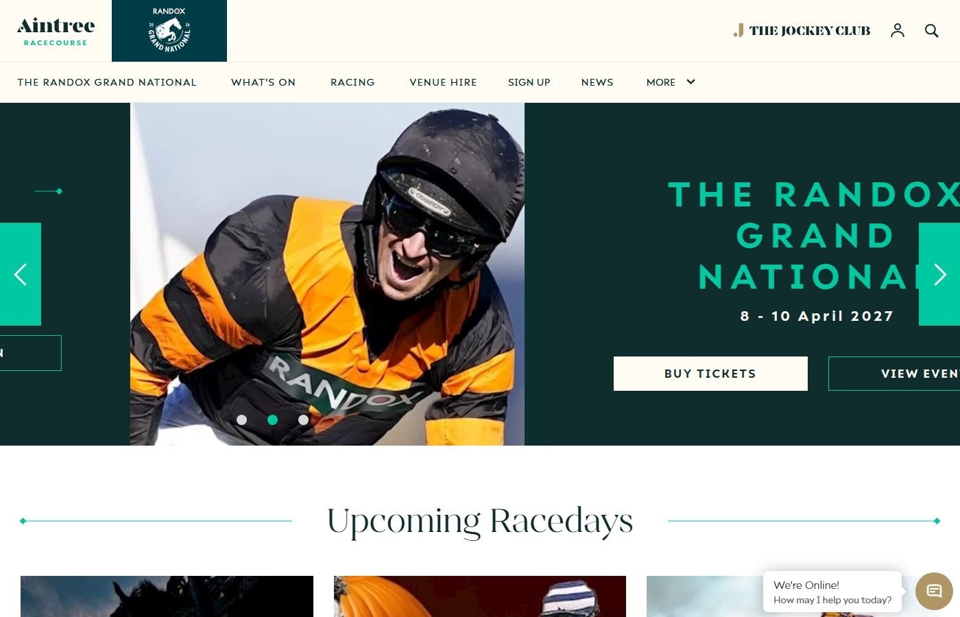 Aintree Racecourse β Hospitality