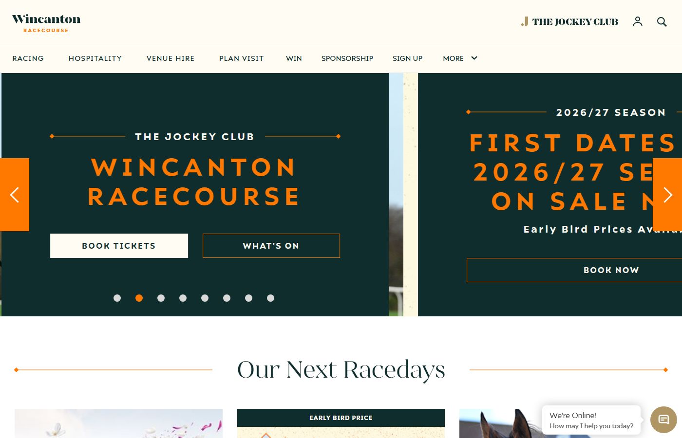 Wincanton Racecourse – Hospitality