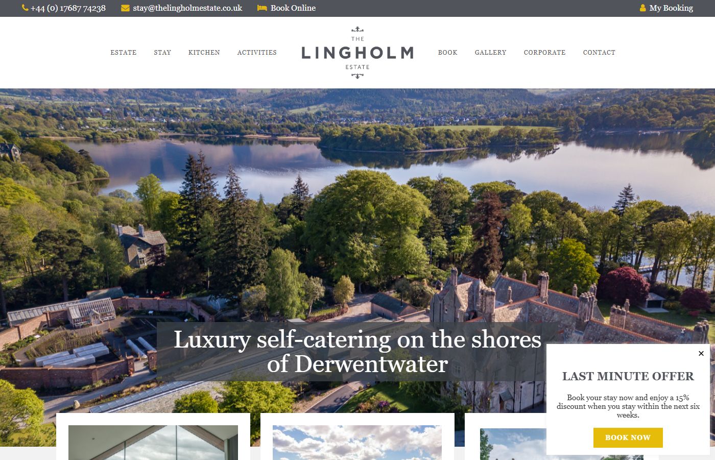 Lingholm Kitchen & Walled Garden