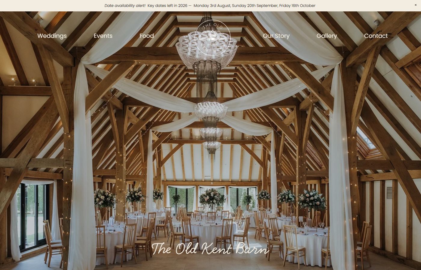 The Old Kent Barn (events dining)