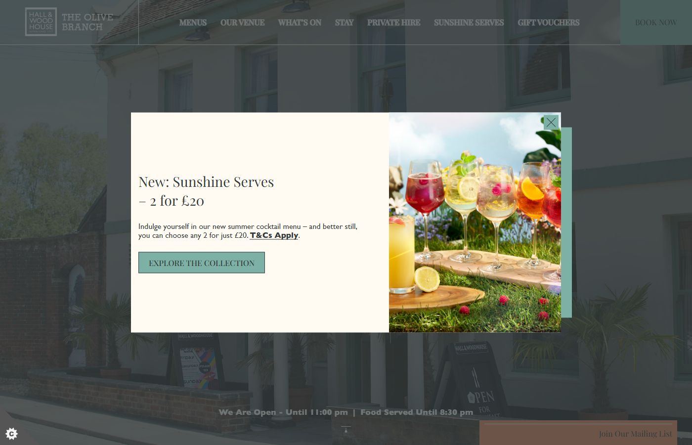 The Olive Branch (Hall & Woodhouse)